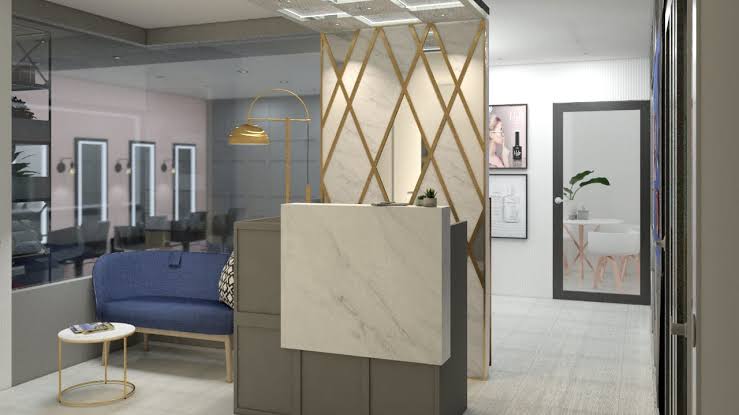 Salon academy practical training space